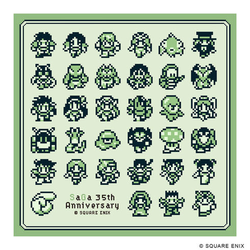 『サガ シリーズ』 35th Anniversary Sa・Ga ハンカチ